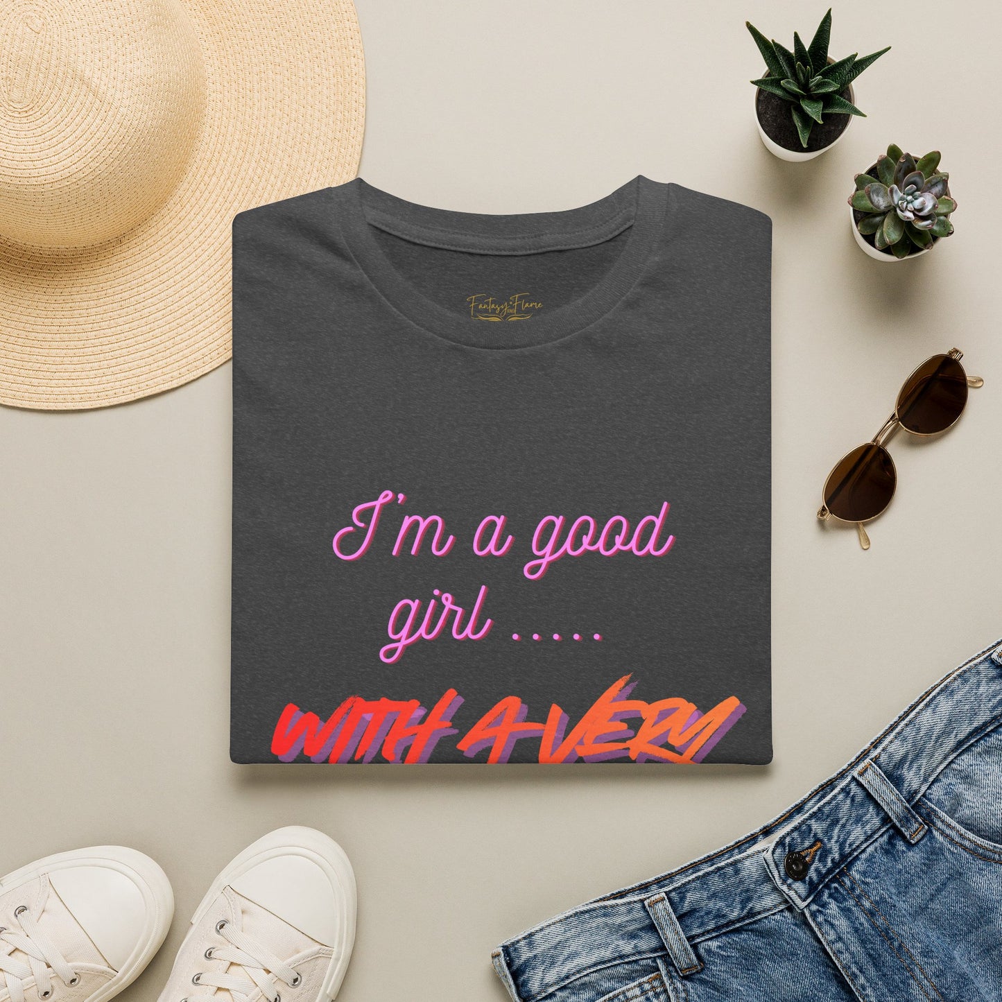 Good Girl, Dirty Kindle Cotton T-Shirt