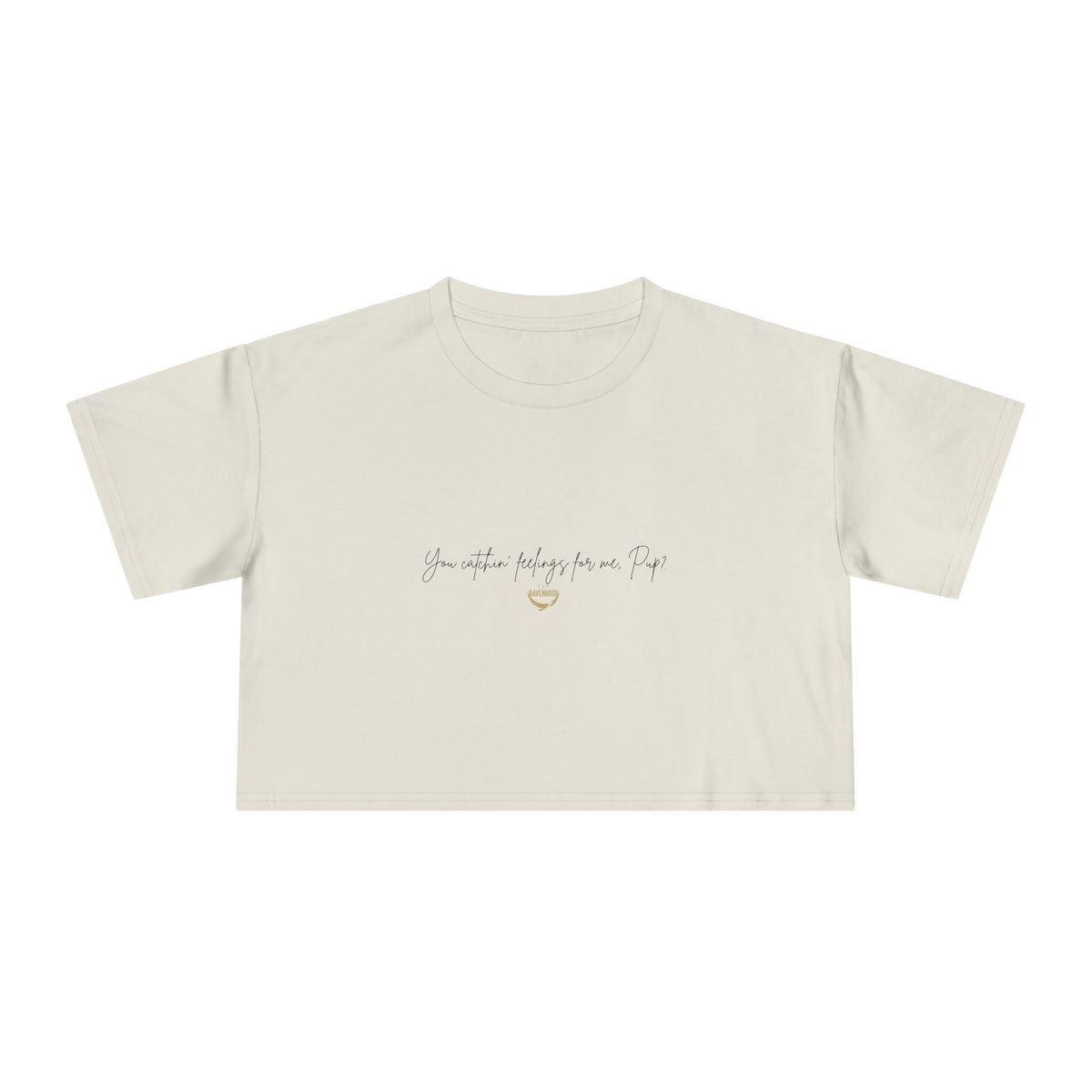 Officially Licensed Catching Feelings Crop Tee
