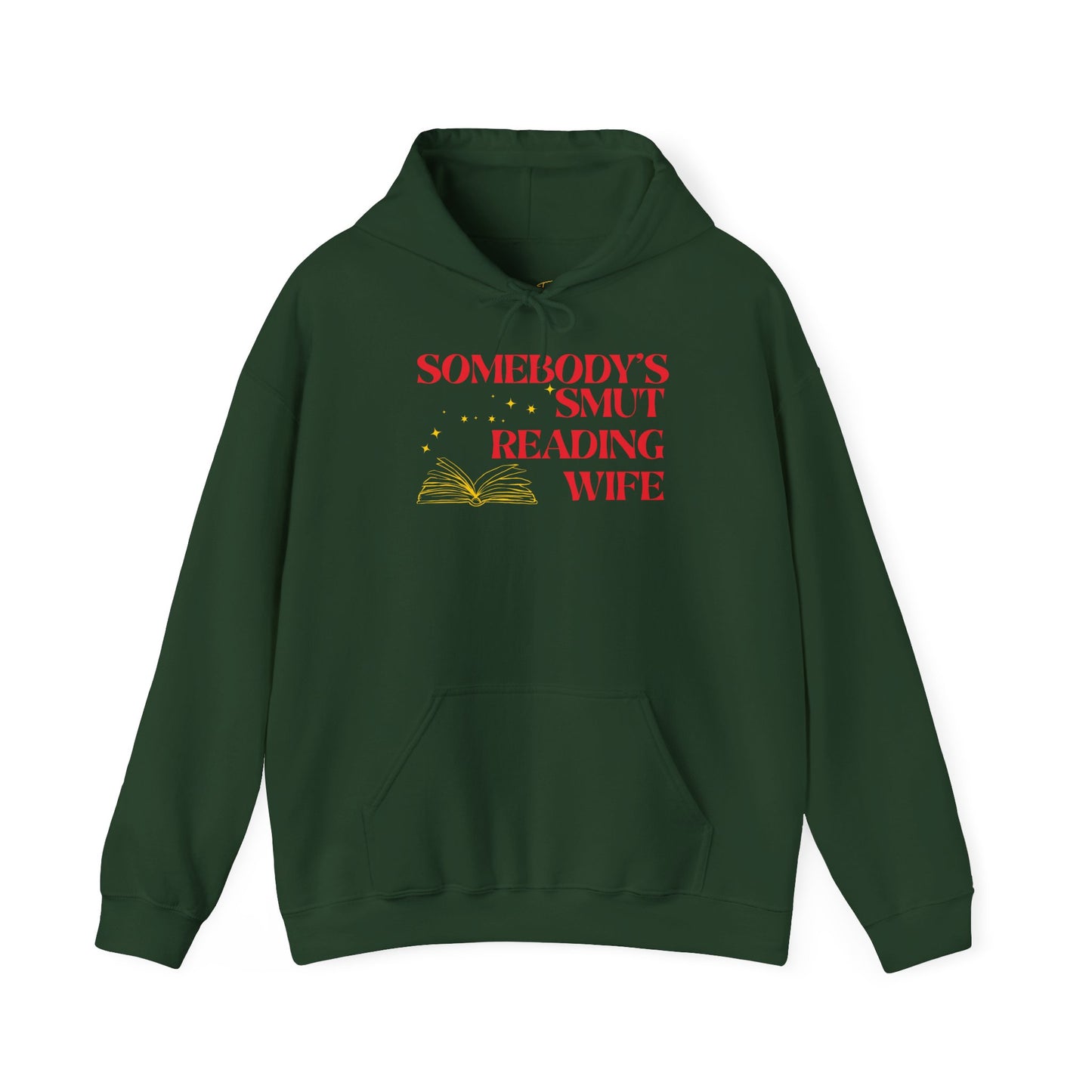 Somebody's Smut Reading Wife (yellow book) Hoodie