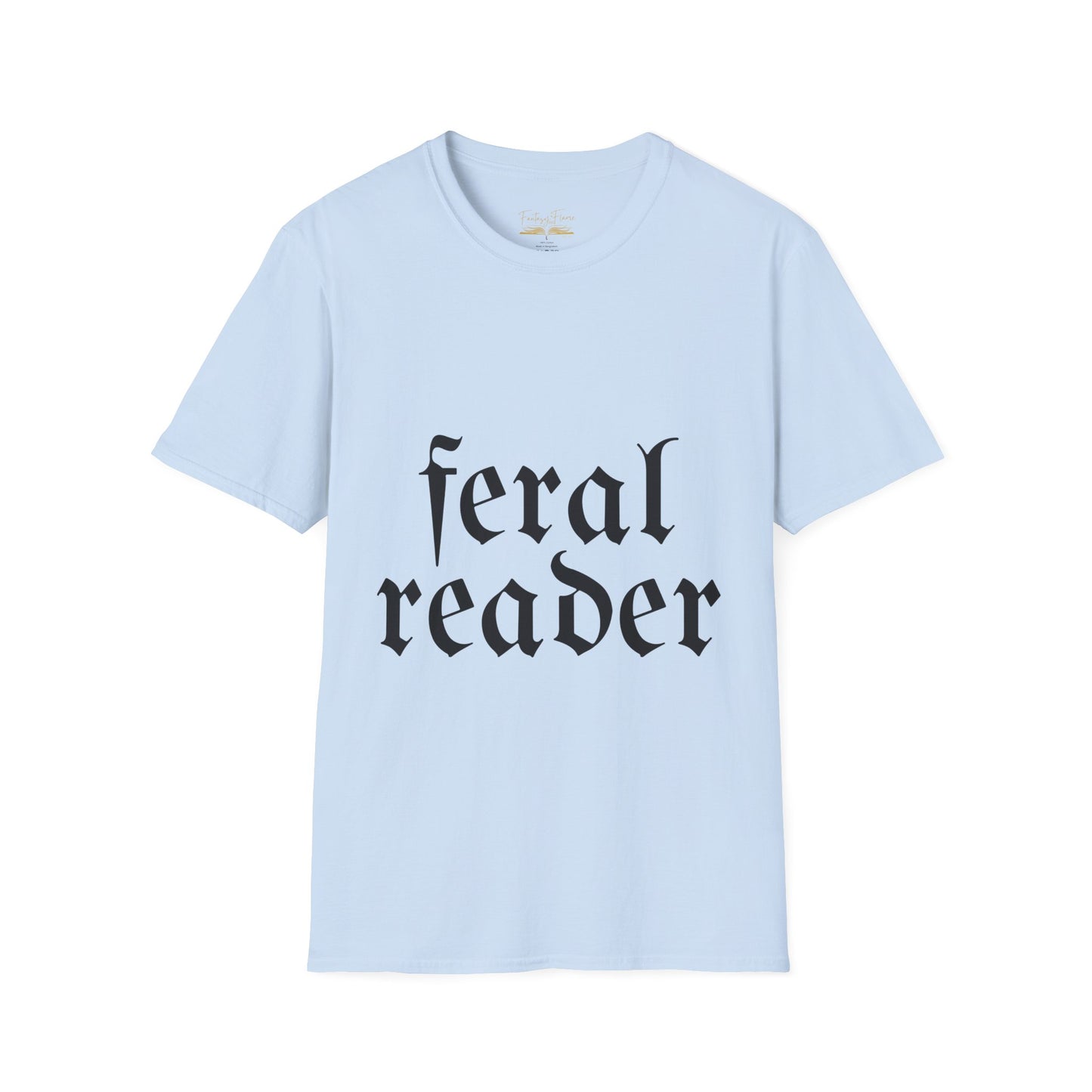Feral Reader Cotton T-Shirt