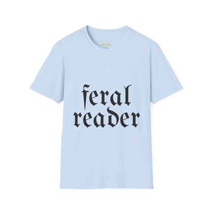 Feral Reader Cotton T-Shirt