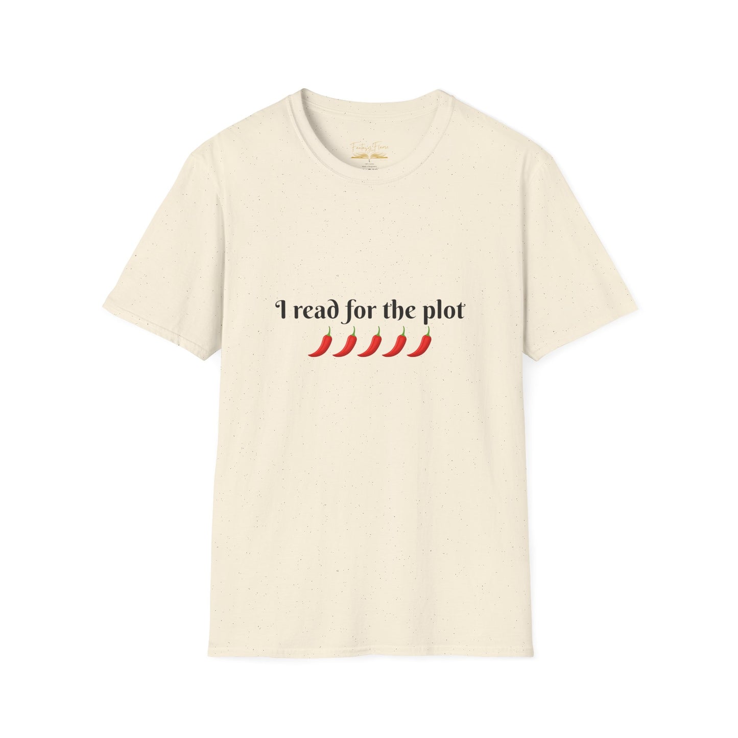I Read For The Plot Cotton T-Shirt