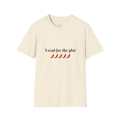 I Read For The Plot Cotton T-Shirt