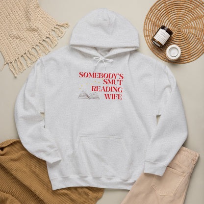 Somebody's Smut Reading Wife Hoodie