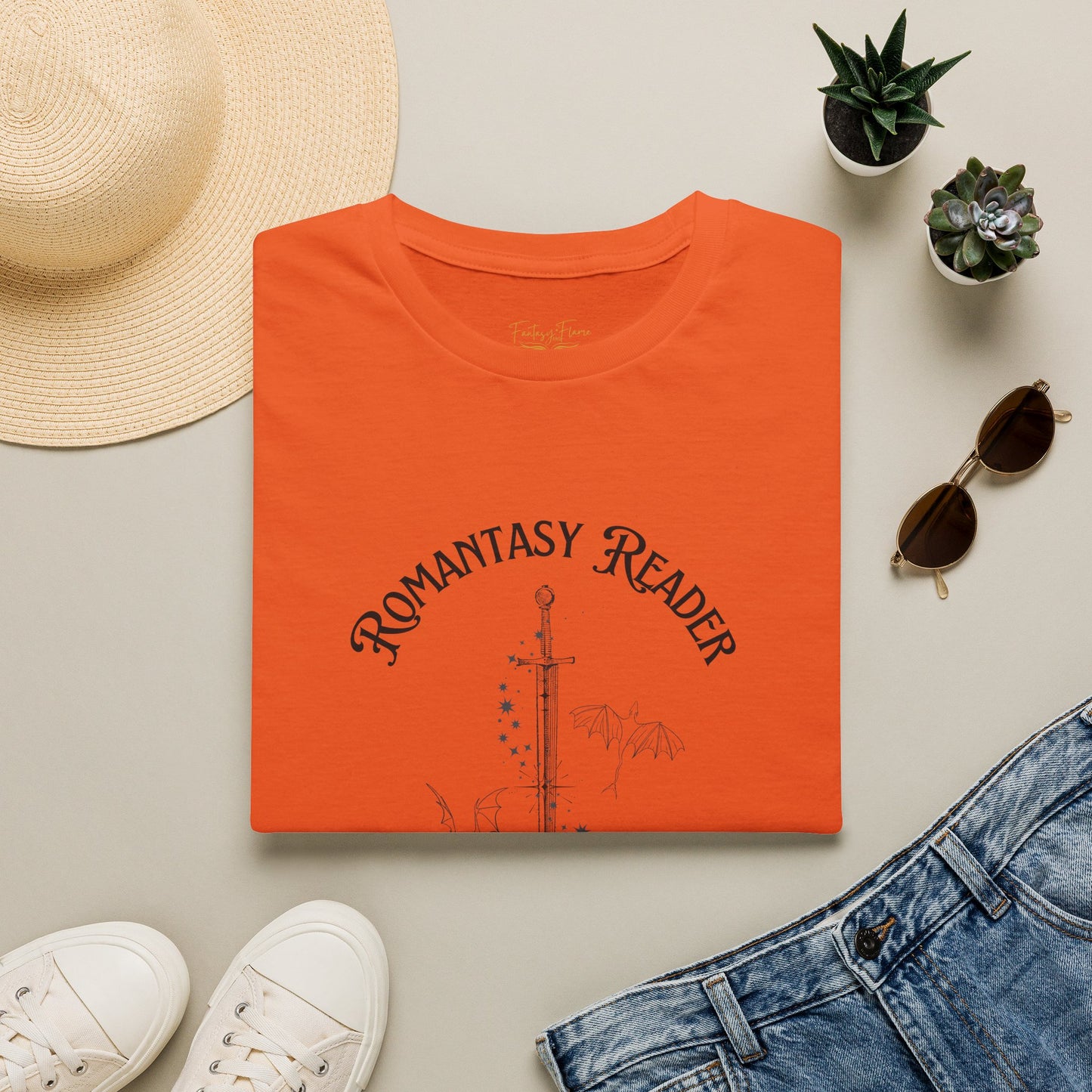 Romantasy Reader Cotton T-Shirt