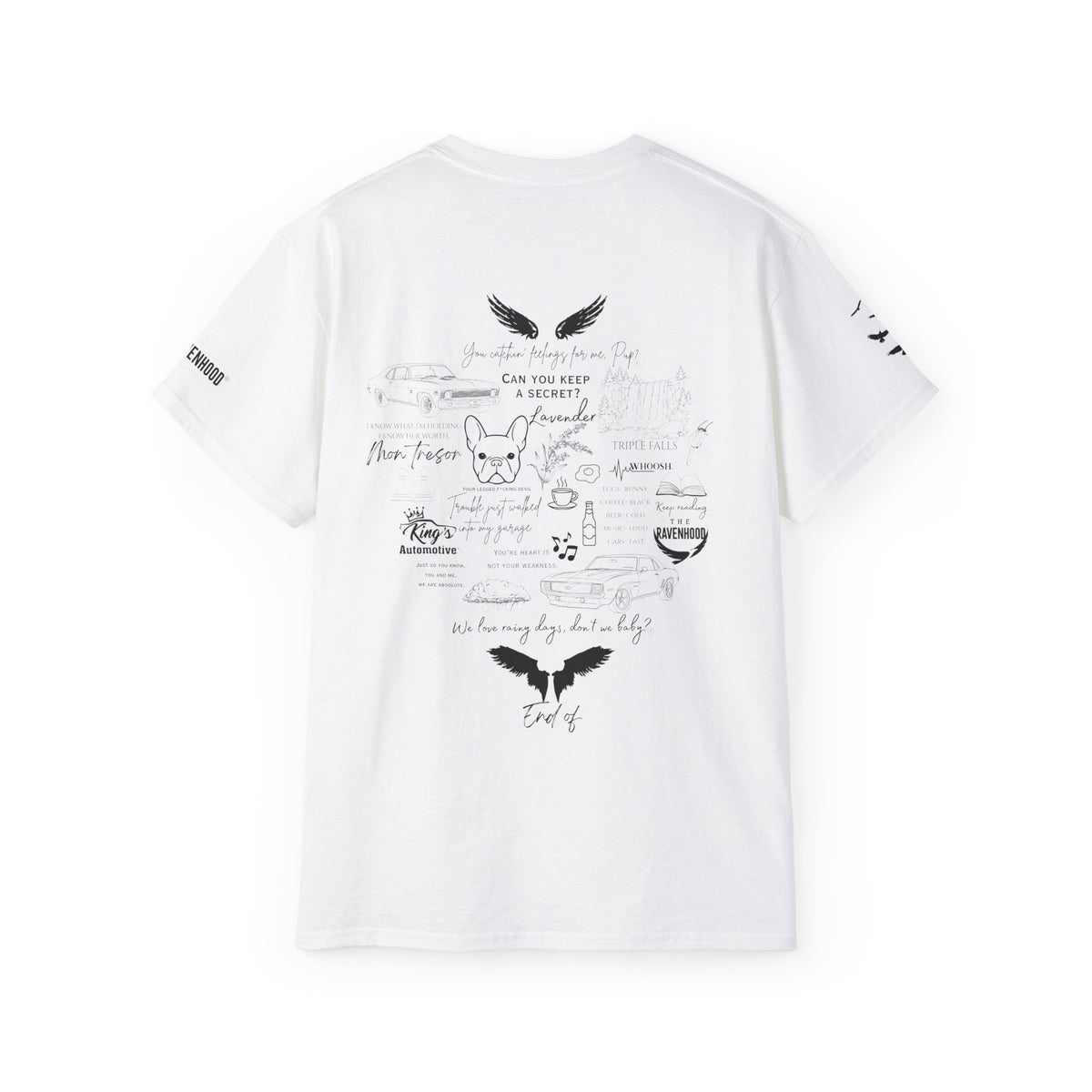 Officially Licensed The Ravenhood Feature Cotton Tee