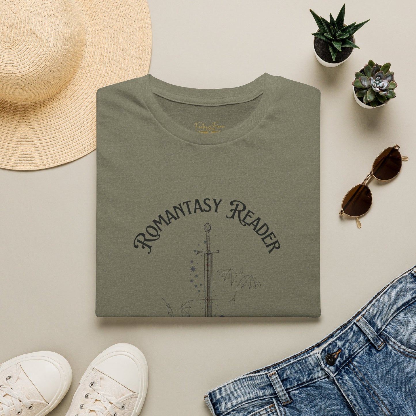 Romantasy Reader Cotton T-Shirt