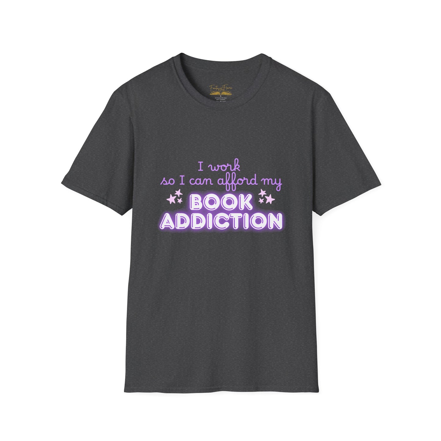 Book Addiction Cotton T-Shirt