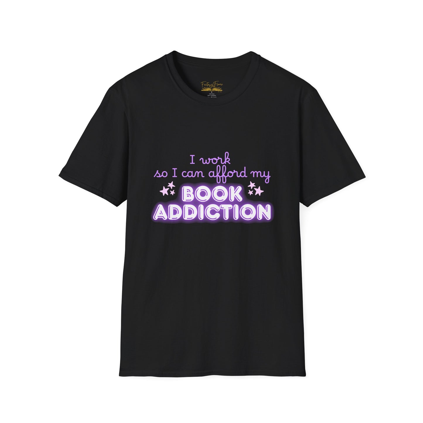 Book Addiction Cotton T-Shirt