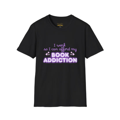 Book Addiction Cotton T-Shirt
