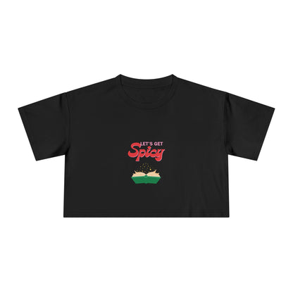 Let's Get Spicy Crop Tee