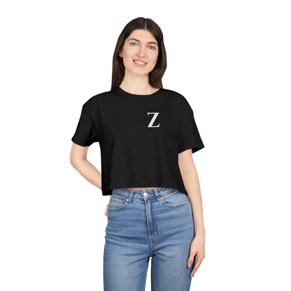 Meadows Baby Dark Crop Tee