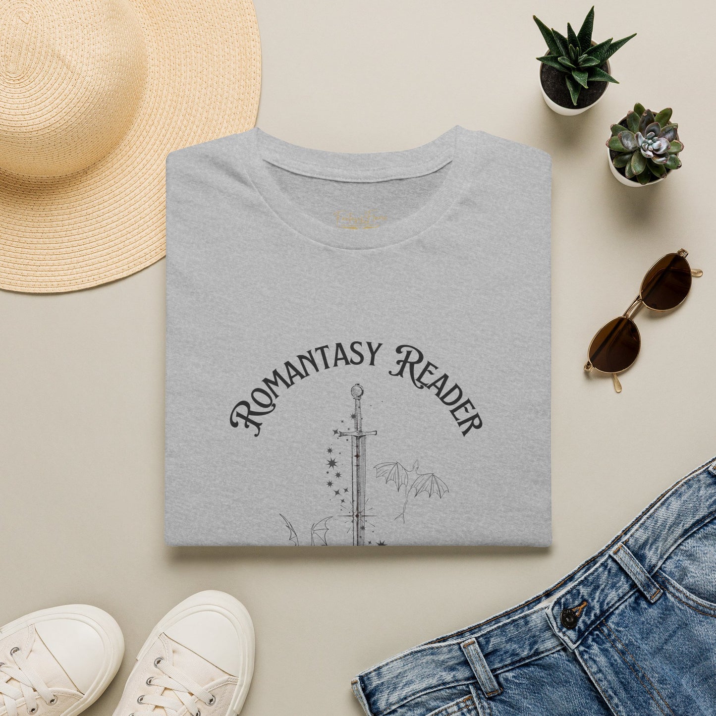 Romantasy Reader Cotton T-Shirt