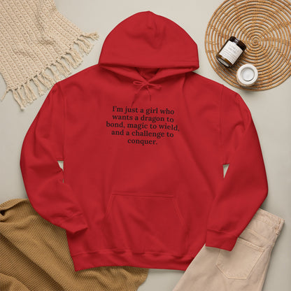 Just A Girl Hoodie