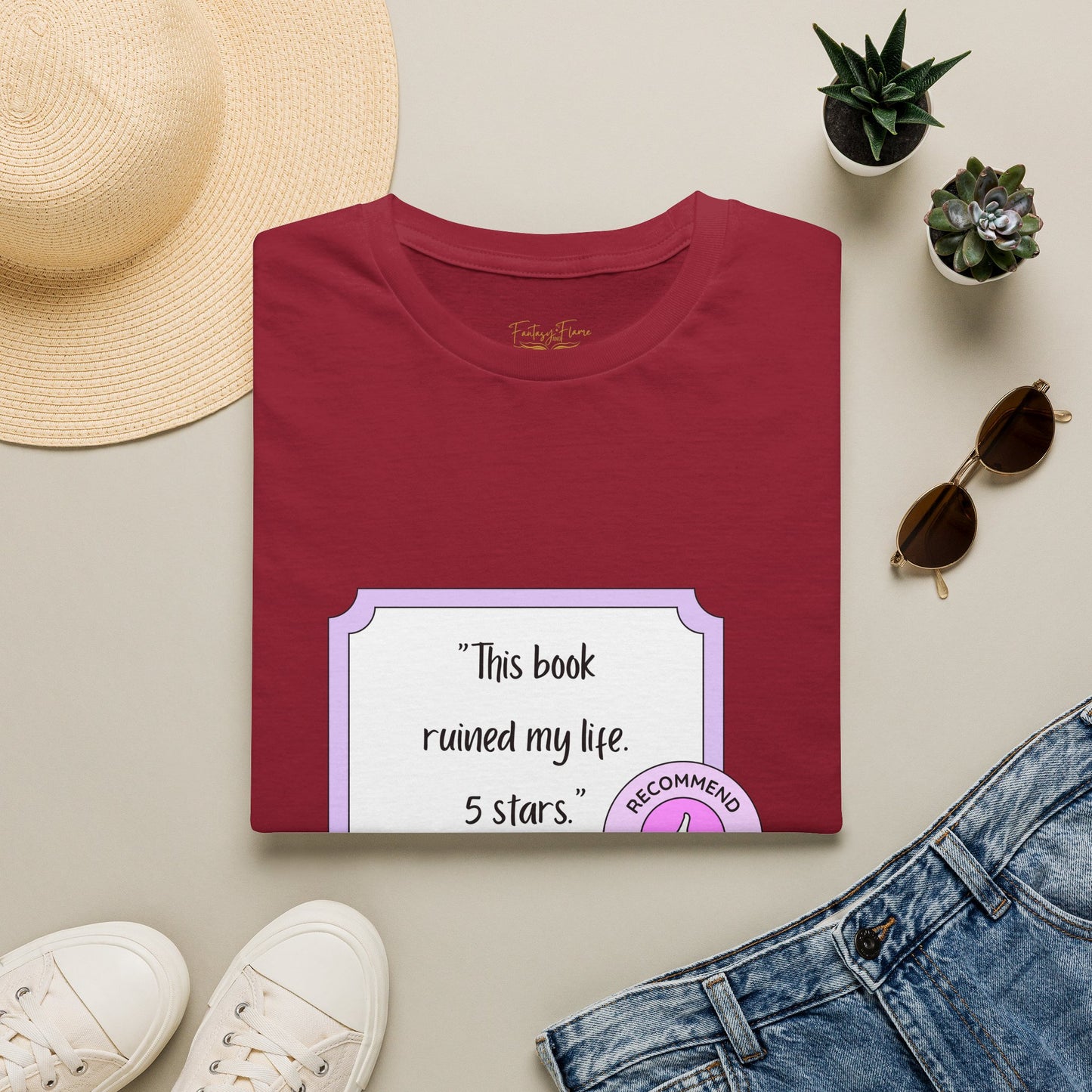 This Book Ruined My Life Cotton T-Shirt