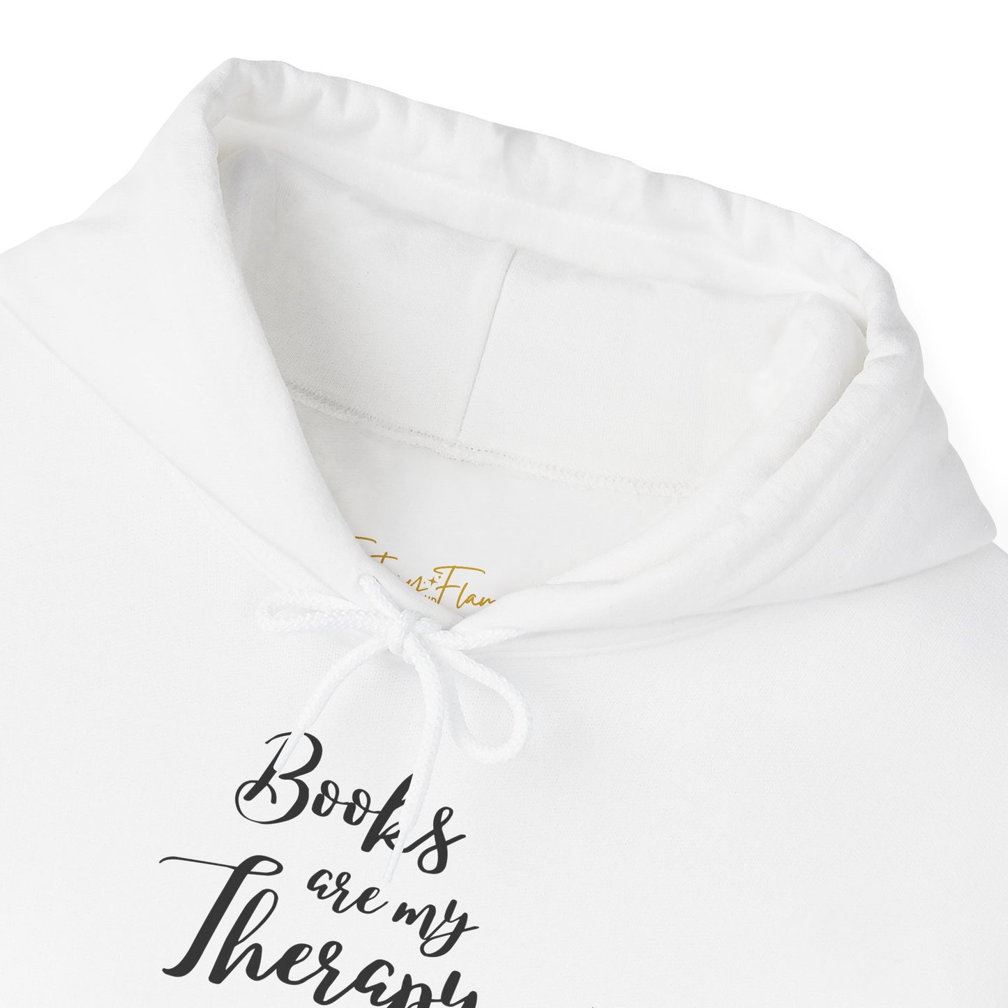 Books Are My Therapy Hoodie