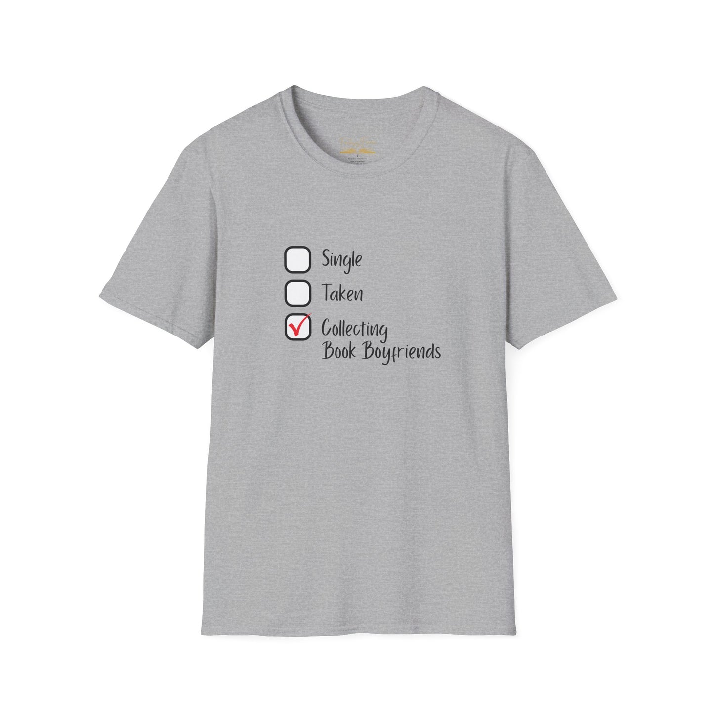 Collecting Book Boyfriends Cotton T-Shirt