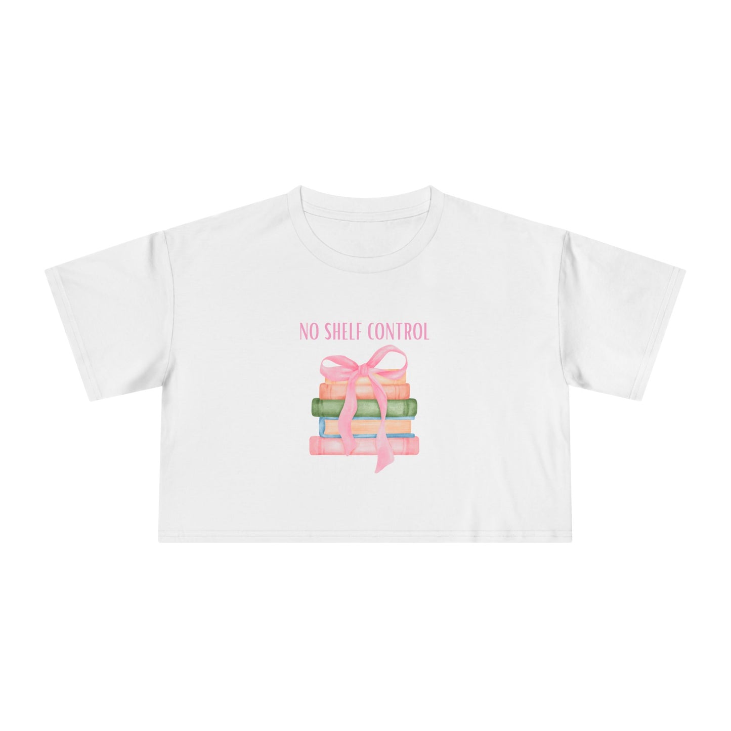 No Shelf Control Crop Tee
