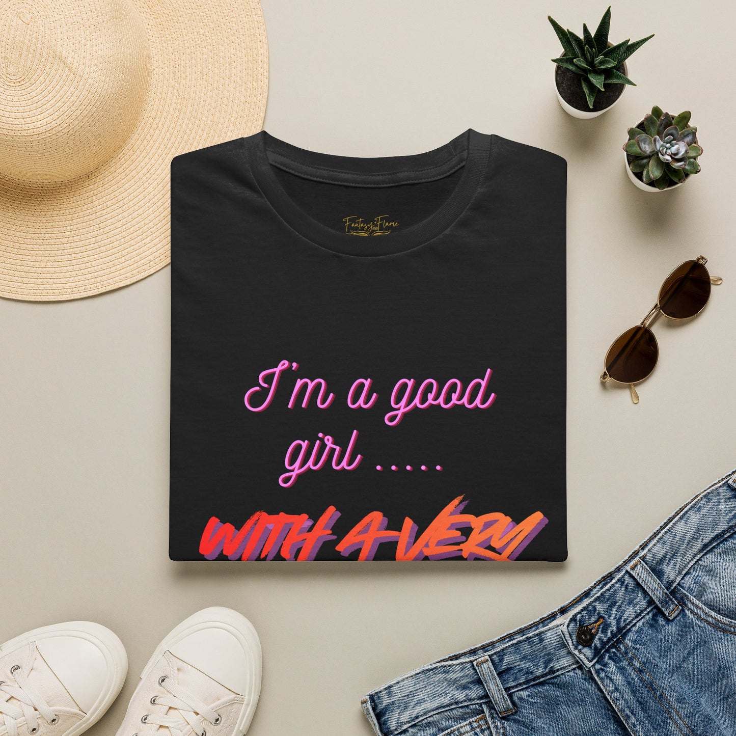 Good Girl, Dirty Kindle Cotton T-Shirt