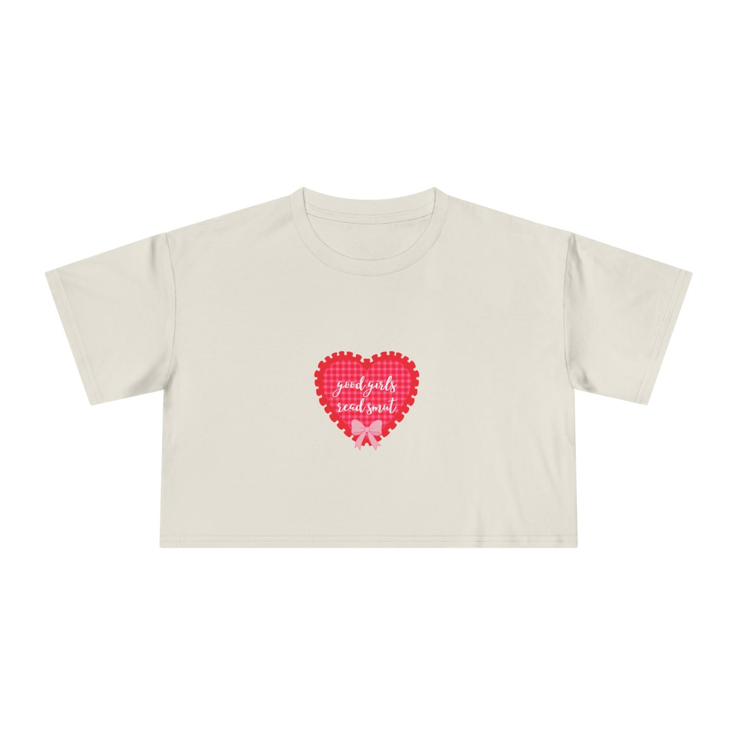 Good Girls Read Smut Crop Tee