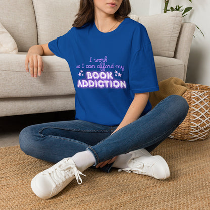 Book Addiction Cotton T-Shirt