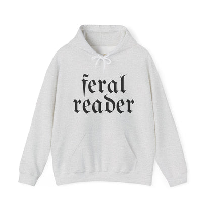 Feral Reader (black script) Hoodie