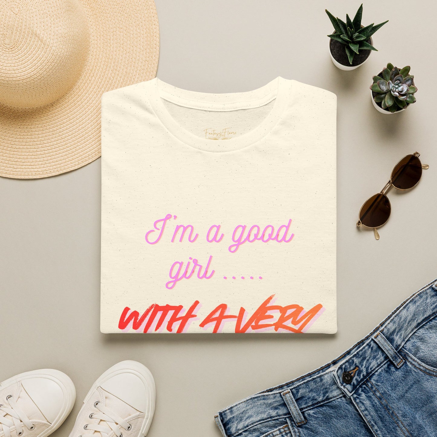 Good Girl, Dirty Kindle Cotton T-Shirt