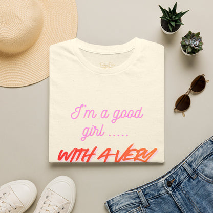 Good Girl, Dirty Kindle Cotton T-Shirt