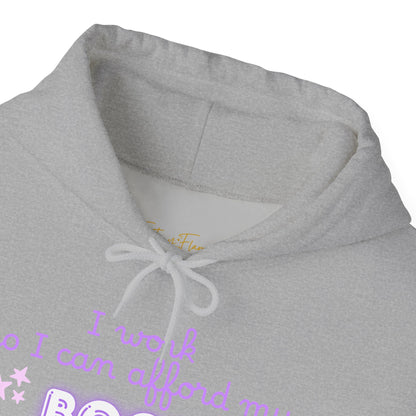 I Work to Afford My Book Addiction Hoodie
