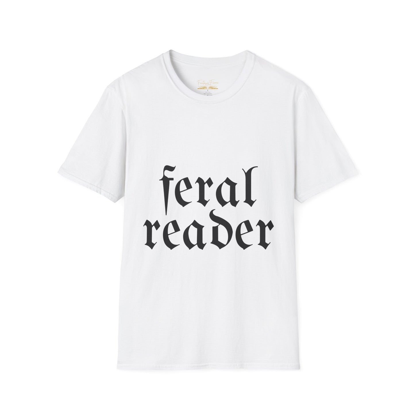 Feral Reader Cotton T-Shirt