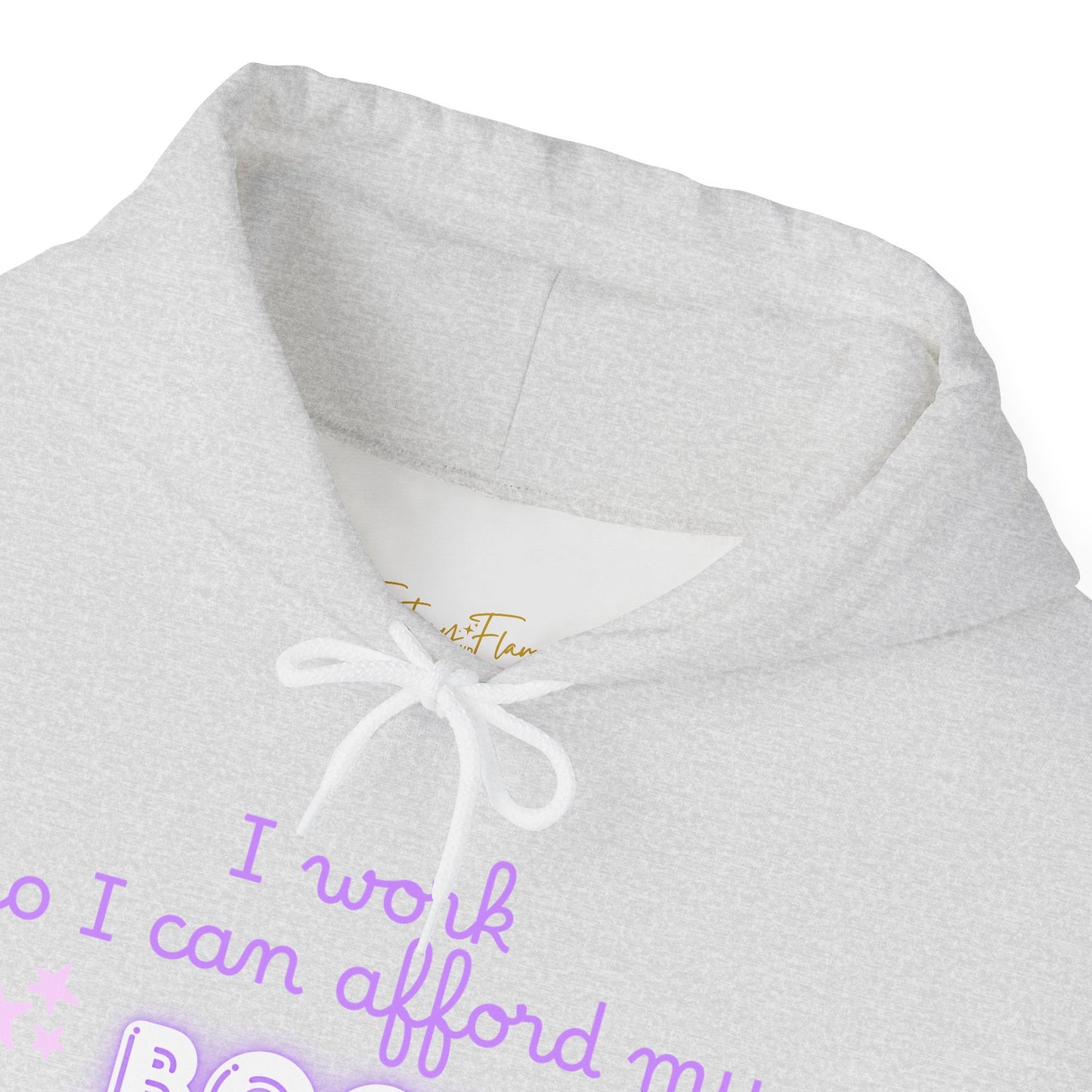 I Work to Afford My Book Addiction Hoodie