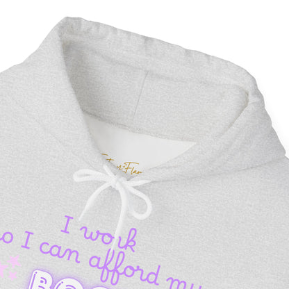 I Work to Afford My Book Addiction Hoodie