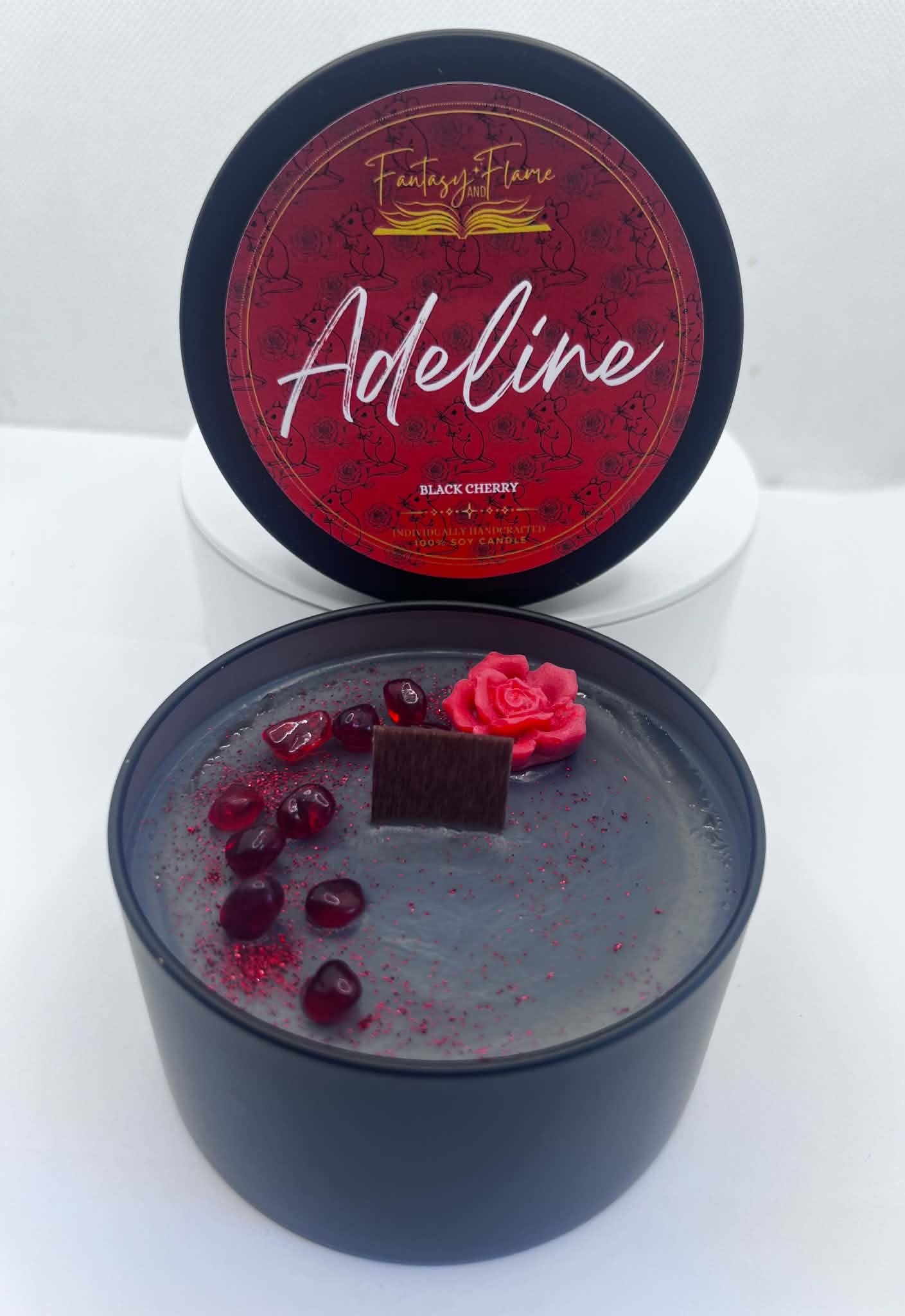 Officially Licensed Adeline Tin Candle