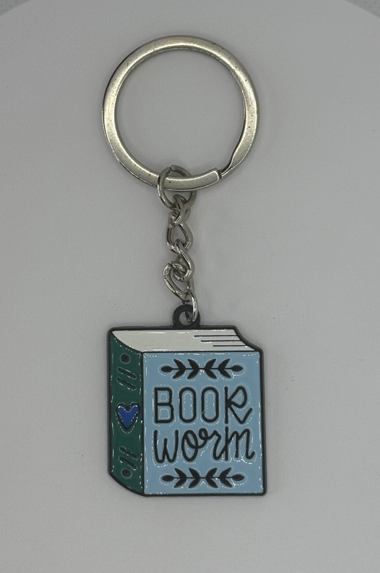 Book Worm Keyring