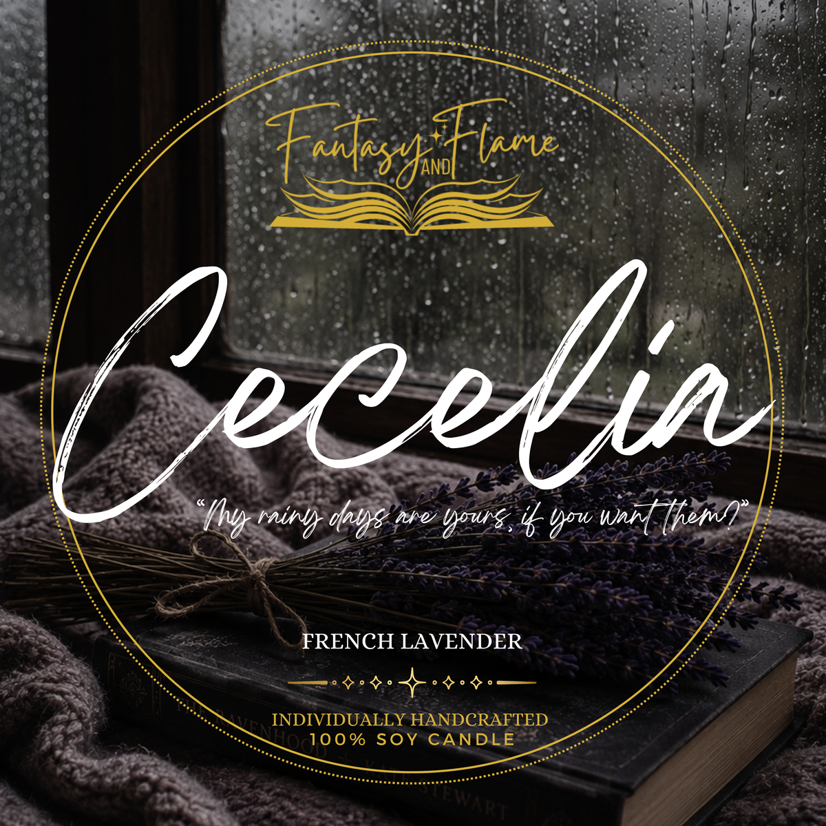 Cecelia Tin Candle