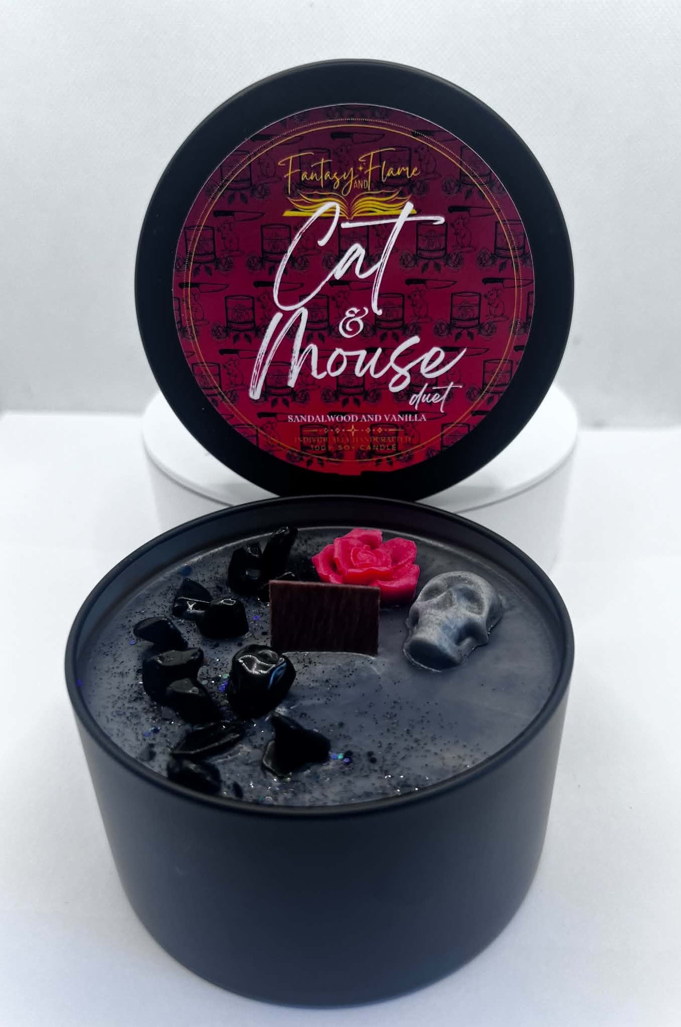 Officially Licensed Cat & Mouse Duet Tin Candle