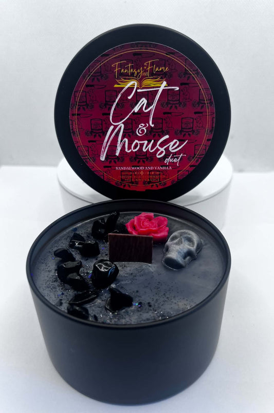 Officially Licensed Cat & Mouse Duet Tin Candle