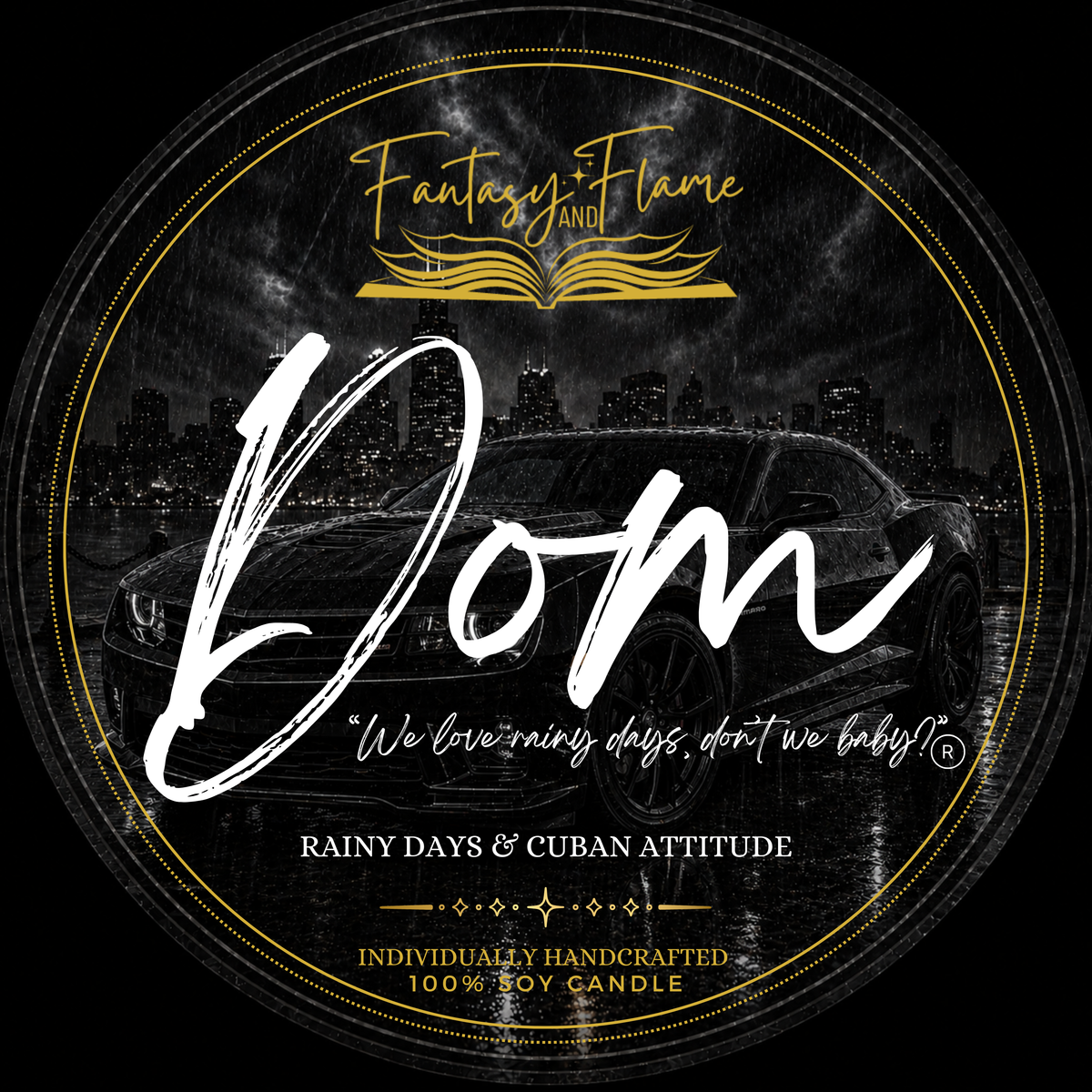 Dom Tin Candle