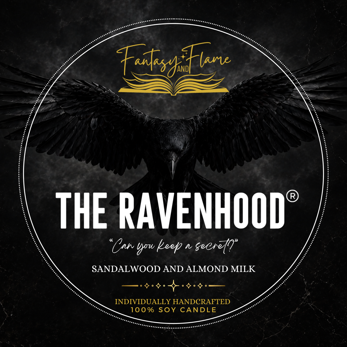 The Ravenhood Tin Candle