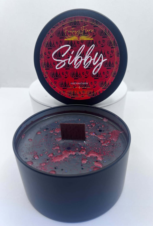 Officially Licensed Sibby Tin Candle