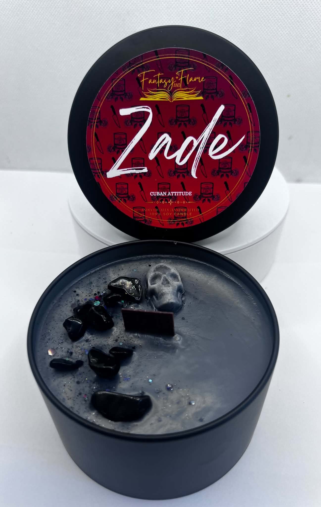 Officially Licensed Zade Tin Candle